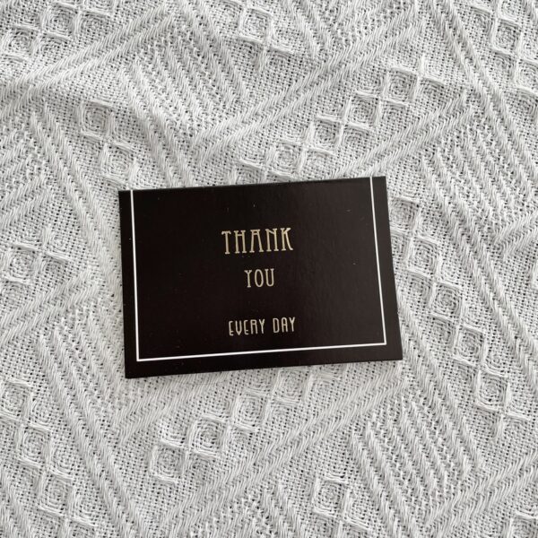 'Thank You' Theme Wishes Card - Image 9