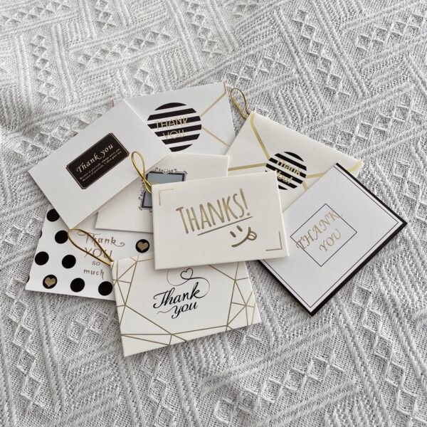 'Thank You' Theme Wishes Card