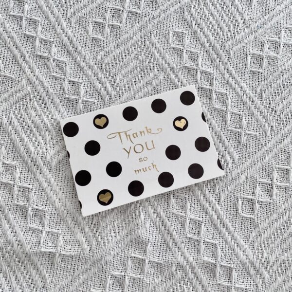 'Thank You' Theme Wishes Card - Image 6