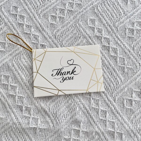 'Thank You' Theme Wishes Card - Image 3