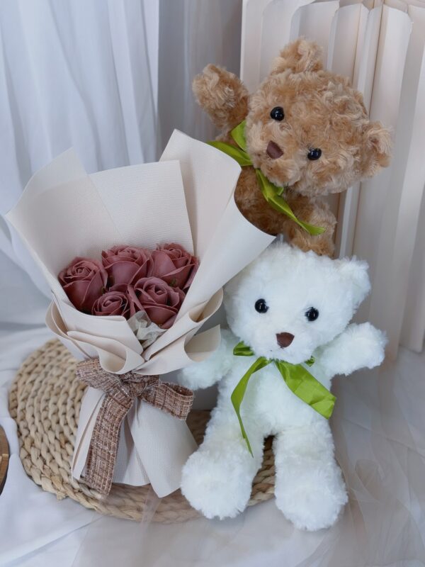 Cuddles & Blooms (Soap Flower) - Image 5