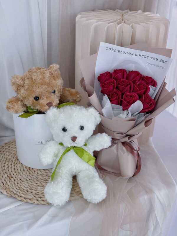 Cuddles & Blooms (Soap Flower) - Image 4