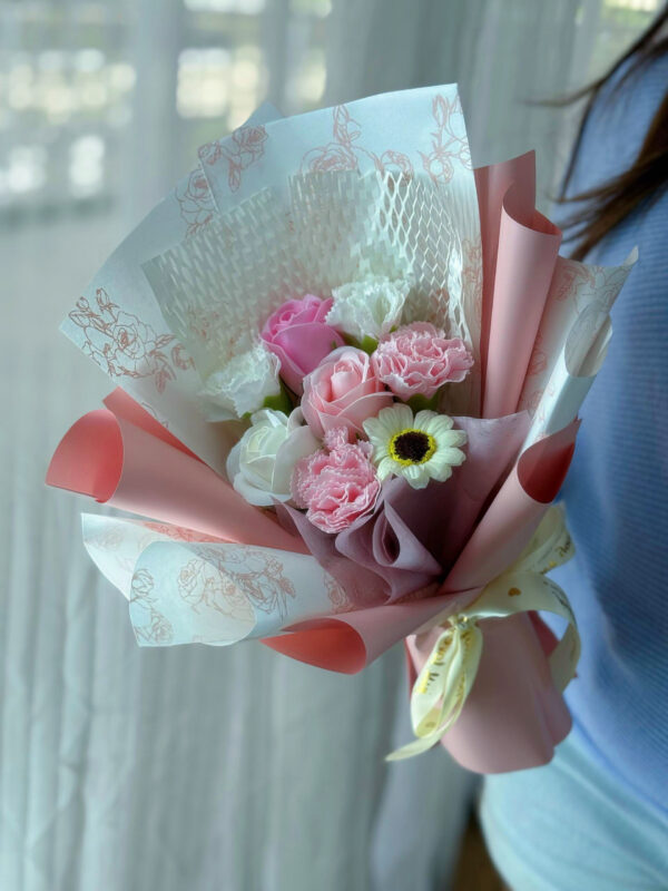 Petal Whisper Bouquet (Soap Flower) - Image 2