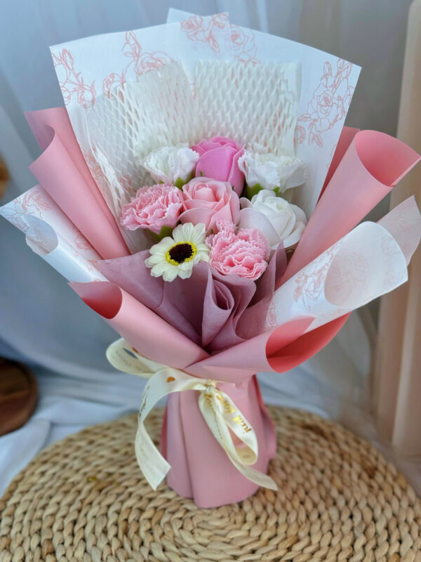 Petal Whisper Bouquet (Soap Flower) - Image 3