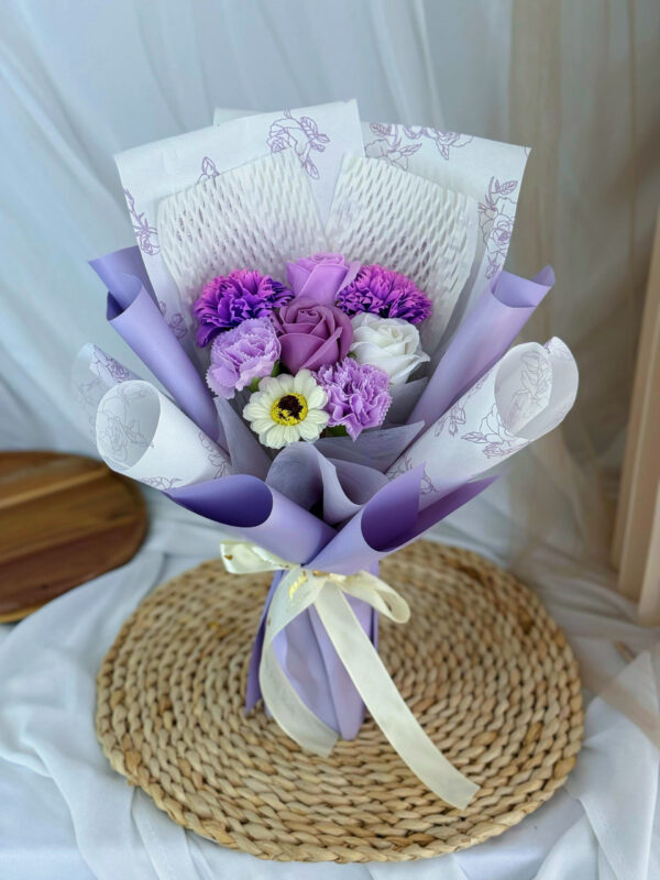 Petal Whisper Bouquet (Soap Flower) - Image 5