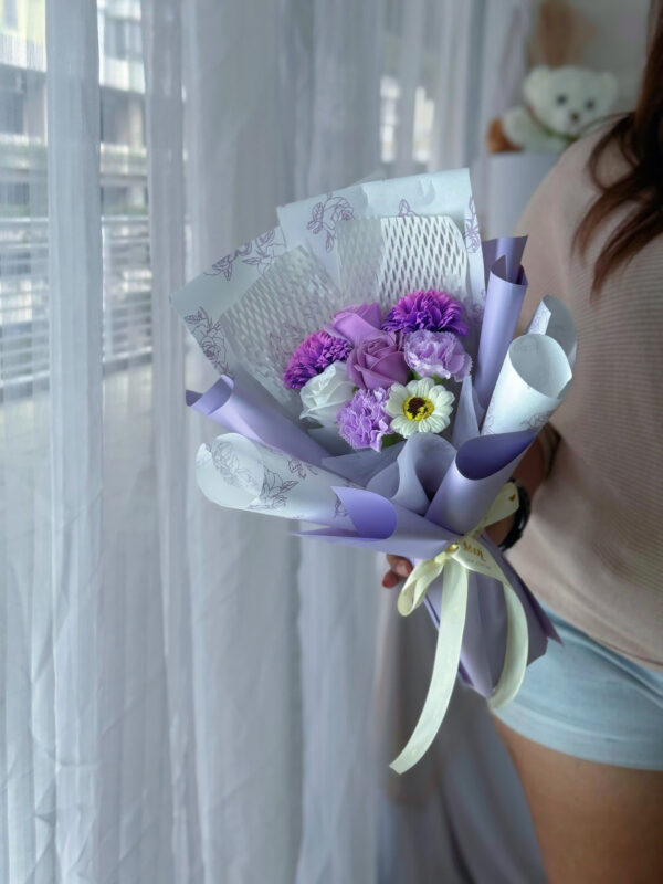 Petal Whisper Bouquet (Soap Flower) - Image 4