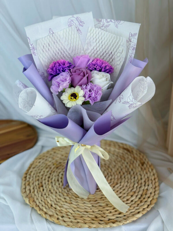 Petal Whisper Bouquet (Soap Flower) - Image 6