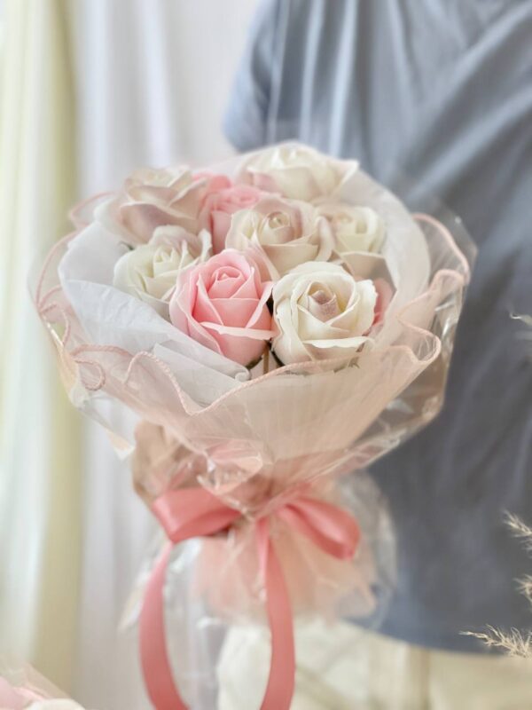 Noir Floral Petals (Soap Flower) - Image 3