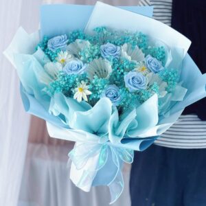 Sky Blue Whisper (Soap Flower)