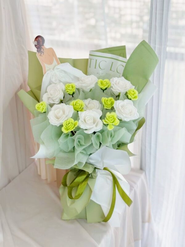 Emerald Grace (Soap Flower)