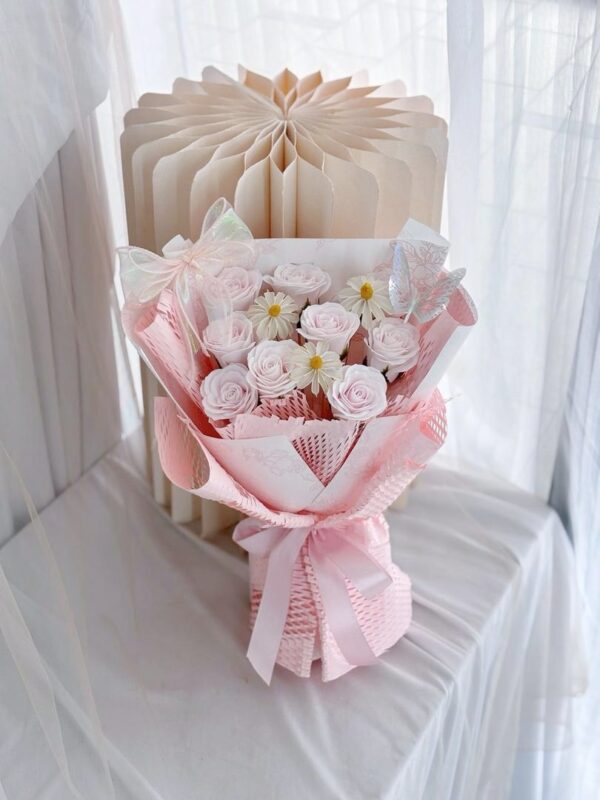 Blush Butterfly (Soap Flower)