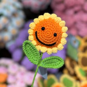 Crochet Grad Sunflower (Add on)