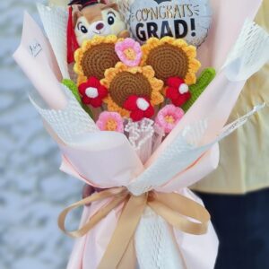 Stitched to Success (Crochet Bouquet)