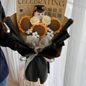 Convo Stitches of Joy (Crochet Bouquet)