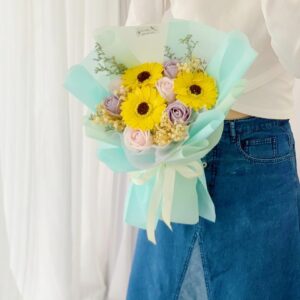 Pastel Radiance (Soap Flower)