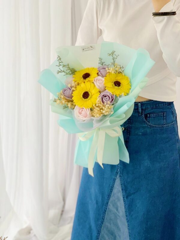 Pastel Radiance (Soap Flower)