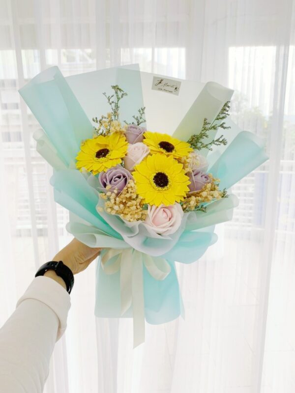 Pastel Radiance (Soap Flower) - Image 2