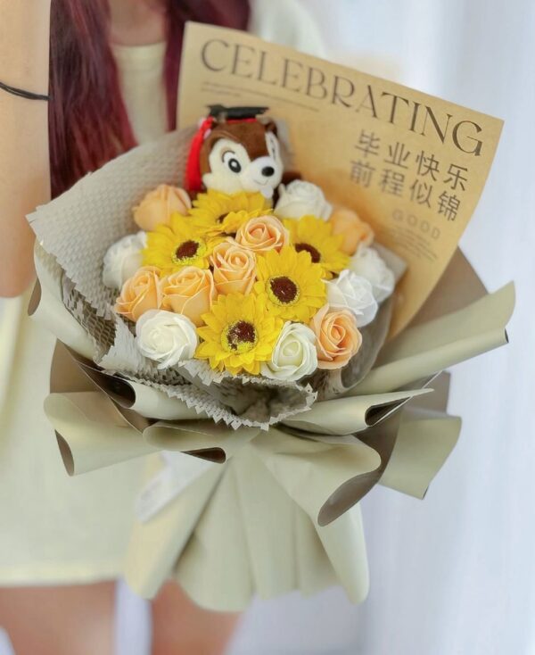 Golden Cheer (Soap Flower)
