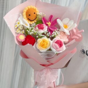 Crochet Sunshine (Crochet Bouquet)