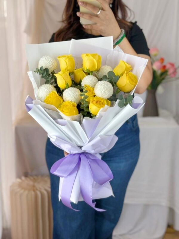 Golden Harmony (Fresh Flower) - Image 2