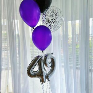 Royal Noir (Helium Balloon)