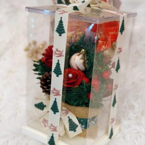 Crystal Noel Christmas Box (Soap flower)