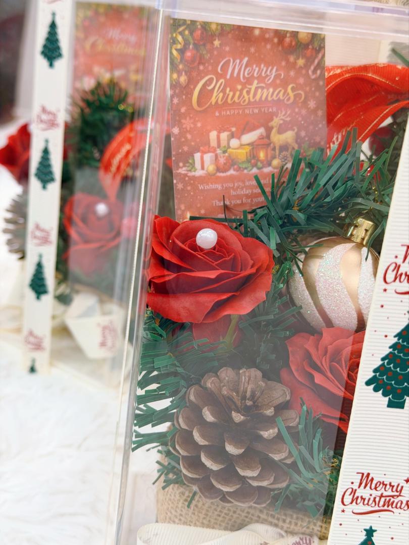 Crystal Noel Christmas Box (Soap flower) - Image 2