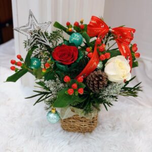 Starlight Christmas Arrangement (Fresh flower)
