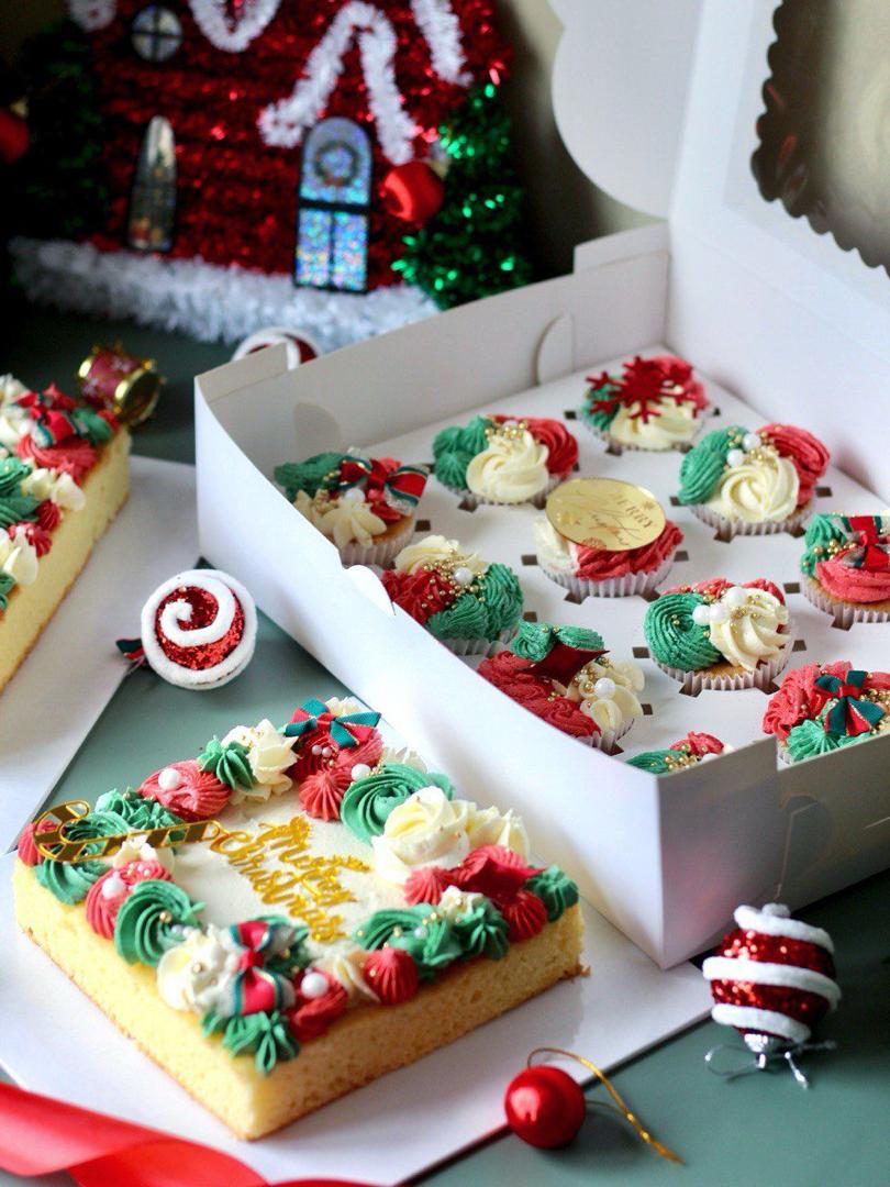 Merry Christmas Cake - Image 3