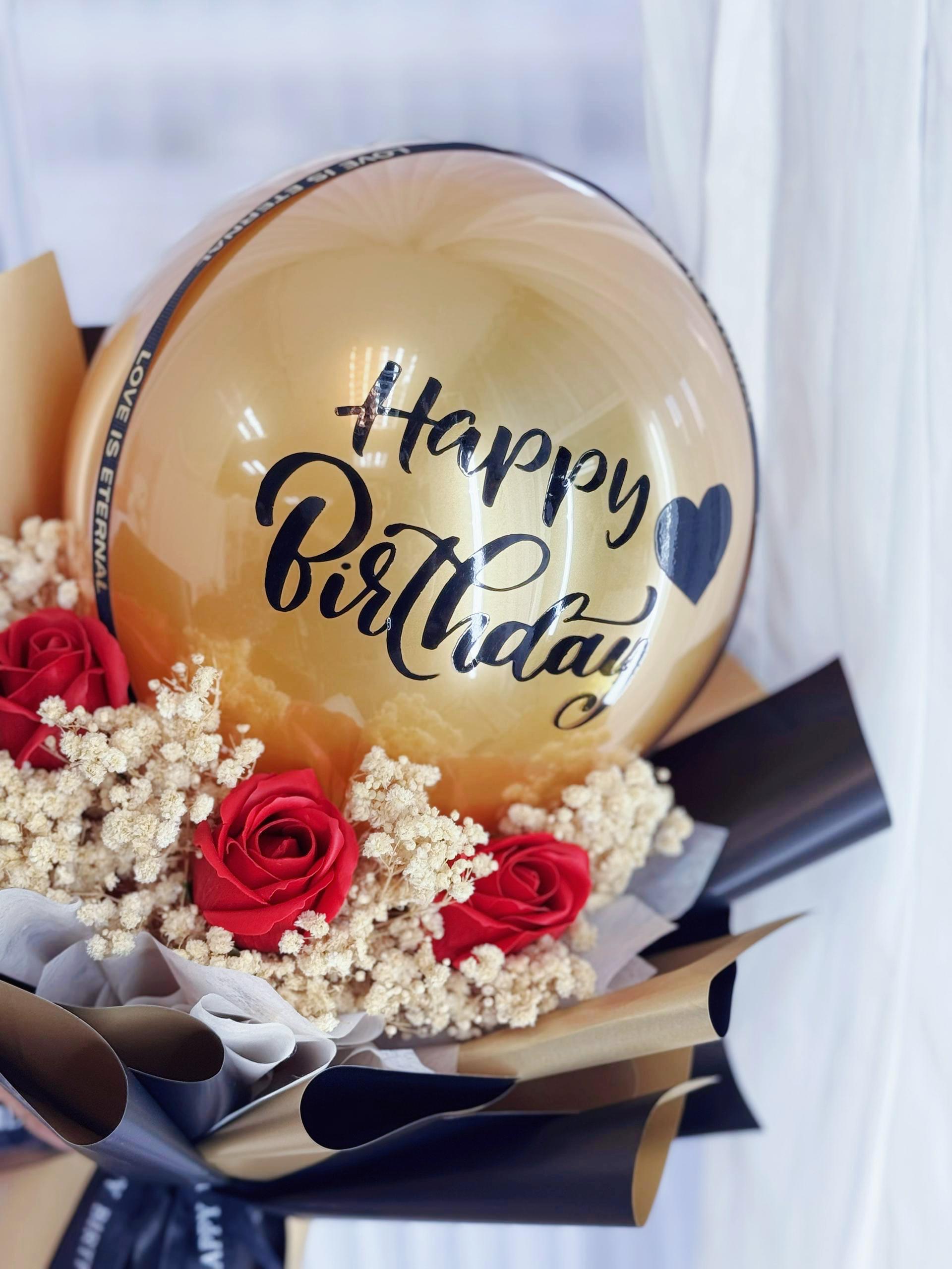 Golden Luxury (Soap Flower) - Image 2