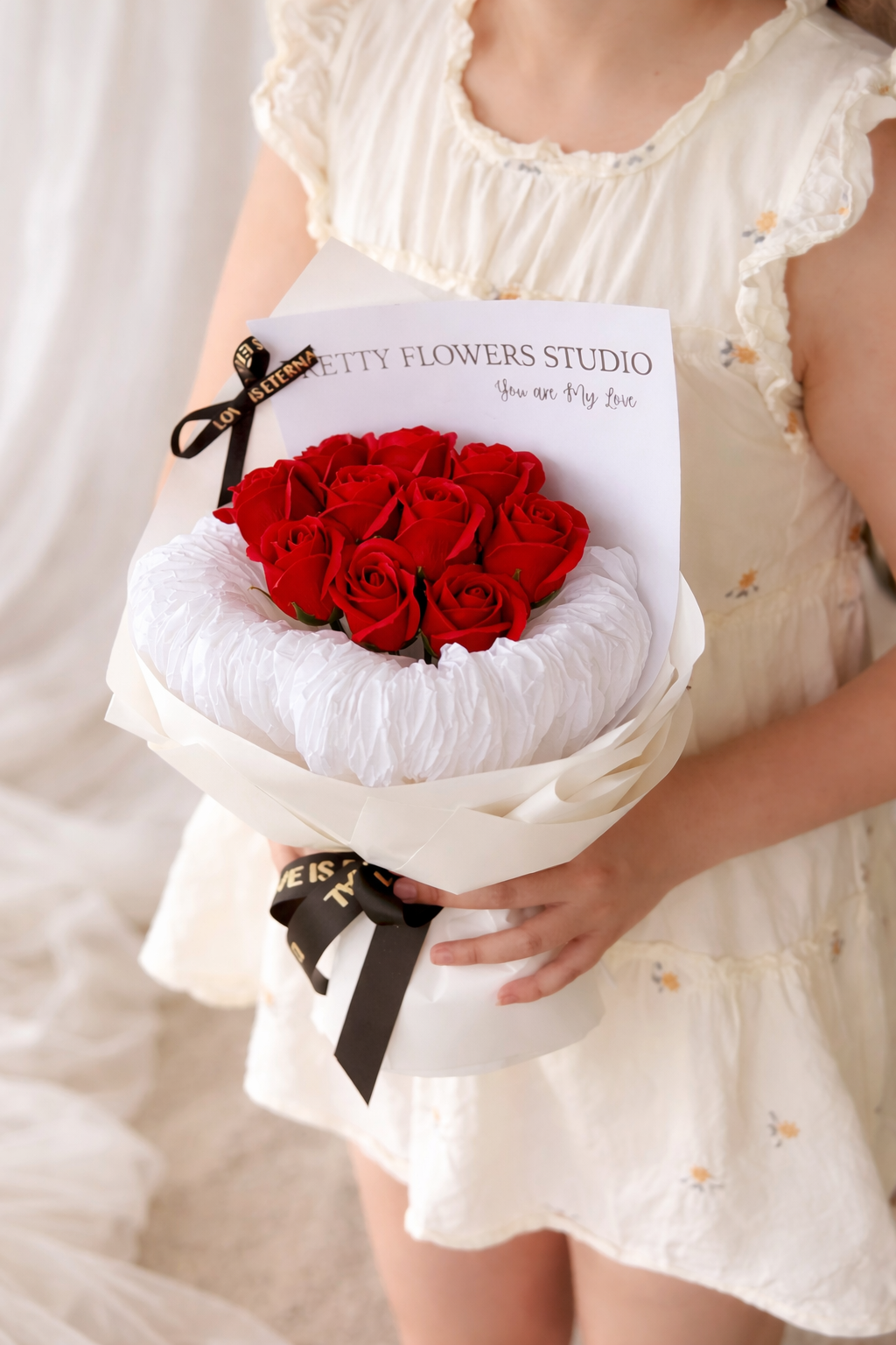 Pretty Flower Red (Soap Flower)