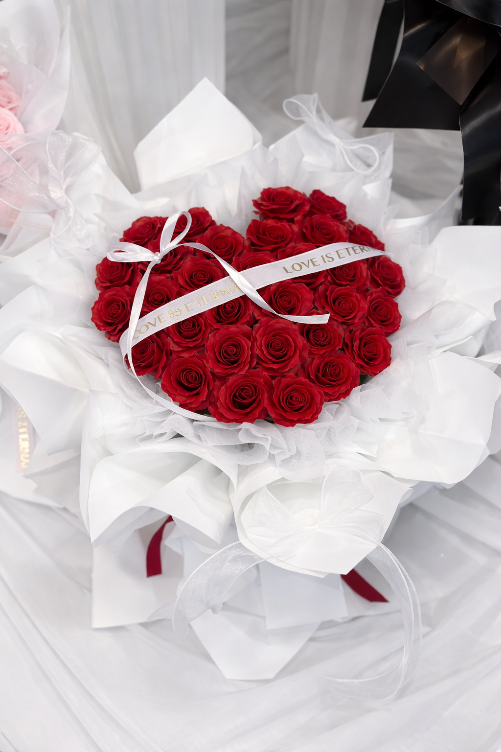 Luxury Heart Roses (Soap Flower) - Image 7