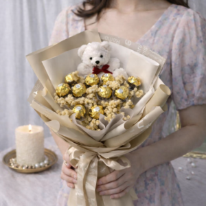 Blush of Sweet Devotion 2 (Chocolate Bouquet)