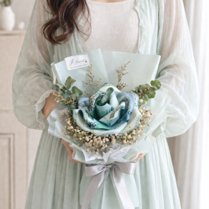 Mint Luxe Bloom (Money Bouquet)