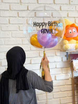 Bubble Balloon (Helium Filled)