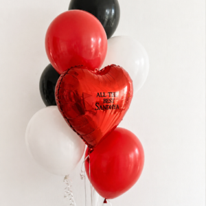 Classic Red Heart (Helium)